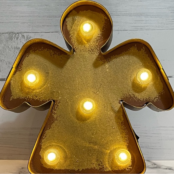 Marquee LED Angel Stocking Holder - Picture 3 of 7